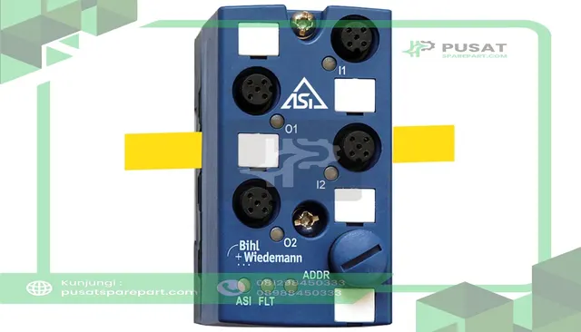 Bihl+Wiedemann BWU4401 ASi Digital I/O Module, IP67, 4 X M12 Socket, 2I/2O, 5 Poles