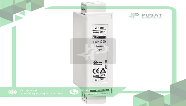 LOVATO Electric EXP1005 Expansion Module EXP Series, 2 Analog Outputs, Opto-Isolated 4-20MA, 0-10V, 0-5