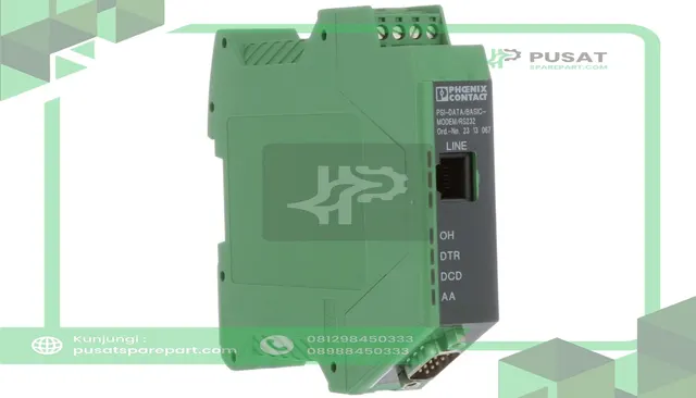 Phoenix Contact 2313067 Industrial Analog Modem, 3-way Electrical Isolation, RS232, 24VDC, DIN Rail - gambar 5