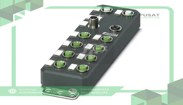 Phoenix Contact 2701533 PLC Expansion Module Plastic, Ethernet Digital 16 In M12, 24V, Axioline E Series