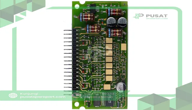 Bihl+Wiedemann BWR1218 AS-i PCB Module, 73 mm x 37,5 mm, 4I/4O, wiring pins, angled