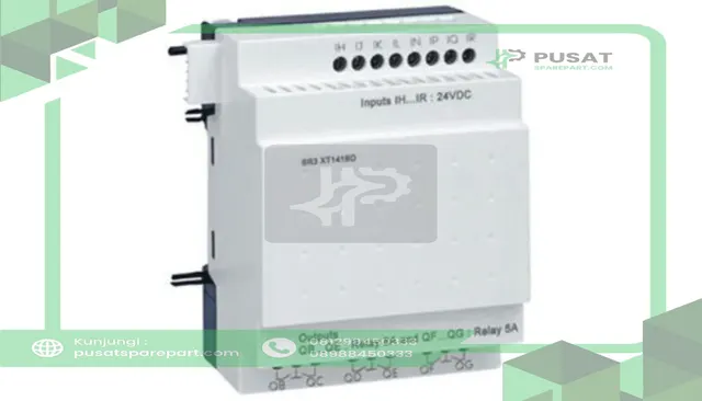 Schneider Electric SR3XT101JD Discrete I/O Extension Module, Smart Relay, 10 I/O, 12 VDC, Zelio SR3 Series