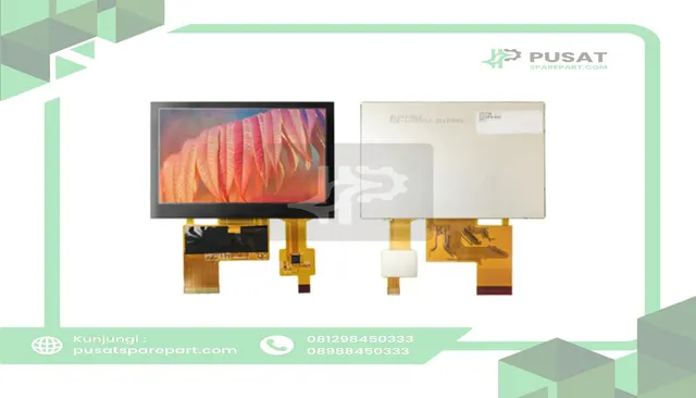 AZ Displays / RS PRO ATM0430D12-CT 4.3in TFT LCD Display,480 x 272, 420 nits, RGB, 40 pin, w/ PCAP TP