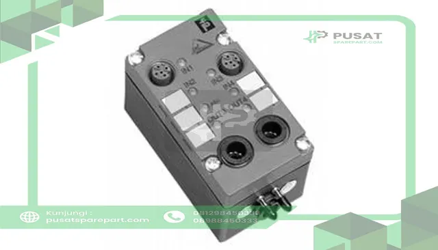 Pepperl+Fuchs Factory Automation VAA-4E2A-G1-ZE/P-S Pepperl + Fuchs PLC I/O Module 6 x I/O, 26.5 - 31.6 V, 102 x 450 x 60 mm
