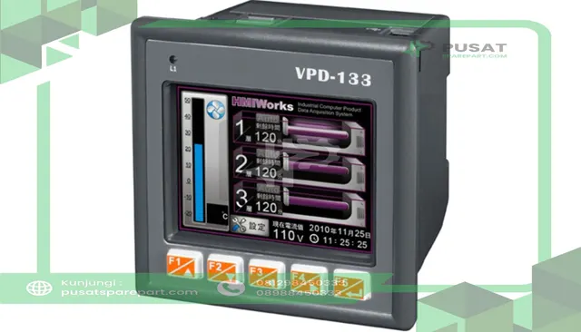 ICP VPD-133 Touchpad HMI Device IP65 Waterproof Ethernet RS-232/RS-485 USB