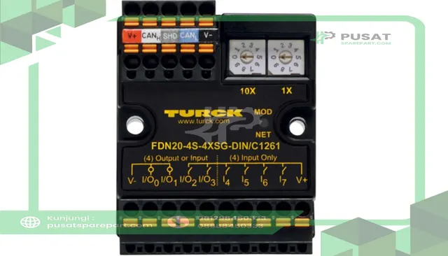 Turck FDN20-4S-4XSG-DIN/C1261 FDN20-4S-4XSG-DIN/C1261, F2012