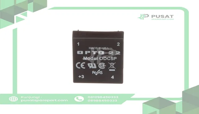 Opto 22 ODC5P Remote I/O Module, 1 Output, Load Control, 3A 5 - 60 VDC, ODC Series - gambar 2