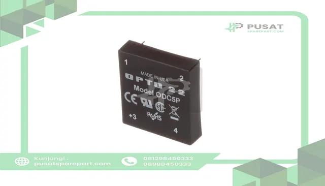 Opto 22 ODC5P Remote I/O Module, 1 Output, Load Control, 3A 5 - 60 VDC, ODC Series - gambar 5