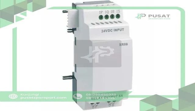 Crouzet 88970215 I/O Extension Module, XR06, 12VDC, 4 Input, 2 Relay Output