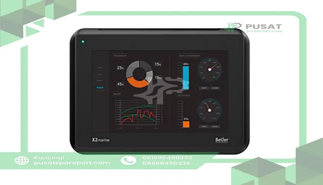 Beijer Electronics 630008605 Touch operator panel, 7" iX CODESYS HMI, 800x480, -10 to +60C, IP65, Marine, U