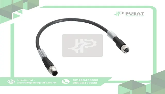Schneider Electric TCSXCN1M1F1E TM7 daisy chain bus cable - straight - M12B male-female - 1m