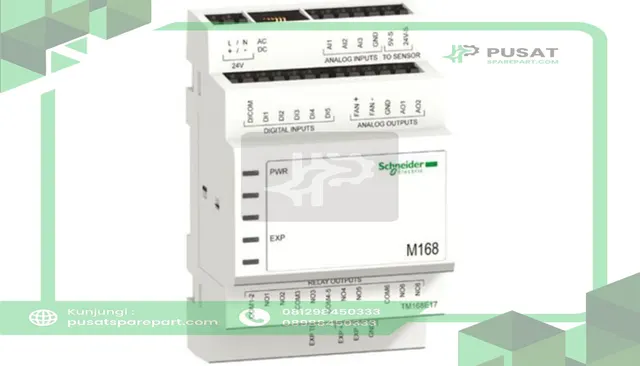 Schneider Electric TM168AVCM Electric Communication Module For Use With M168 Logic Controller