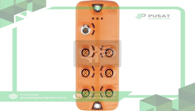 ifm efector AL2340 IO-Link input module, 6 x M12, 12 PNP in, IP67, IO hub