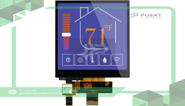 Newhaven Display International NHD-4.0-480480AF-MSXP-CTP Display, 4.0inch Square MIPI IPS TFT With CTP, 480 x 480
