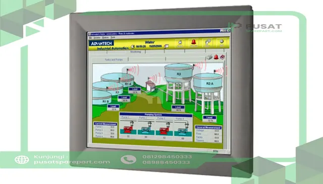 Advantech TPC-1582H-433AE Fiber Media Conversion, Touch Panel Computer, 15