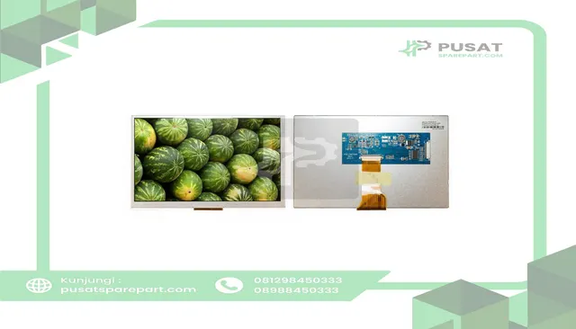 AZ Displays / RS PRO ATM0900L1A 9.0" TFT LCD Display 800 X 480 LVDS Transmissive, LVDS