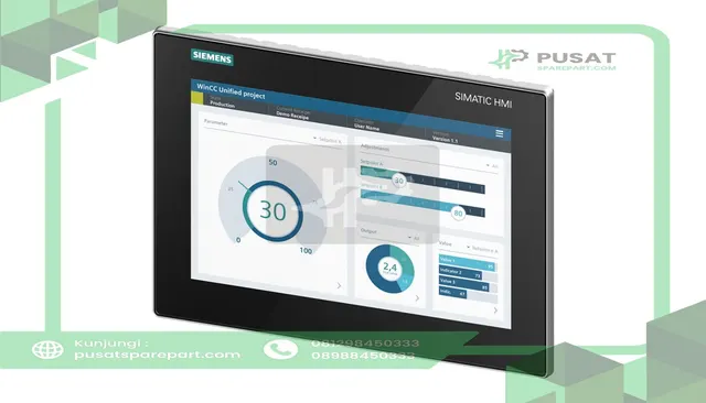 Siemens 6AV21283MB060AX0 SIMATIC HMI Unified Comfort Panel Touch Operation 12.1" TFT Display PROFINE