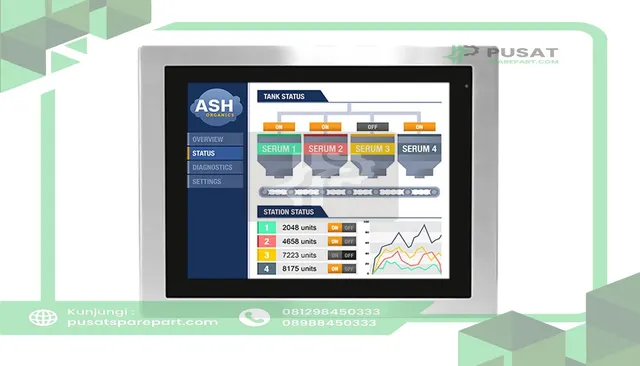 Maple Systems AEX-115PH 15.0" Industrial Monitor, Class1 Div2, Stainless Steel