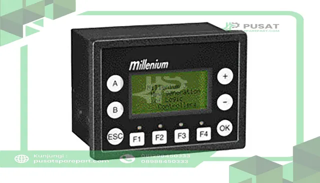 Crouzet 88970411 Millenium 3 Series Backlit LCD HMI Terminal 3.5 in Display 24 V dc Supply