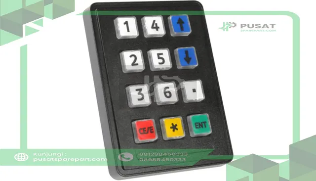 Storm Interface 7207-1210203 Keypad;Rugged;12 Key;Non-Illuminated;Includes Tile Set A:Arrows,#'s,Symbols;IP65