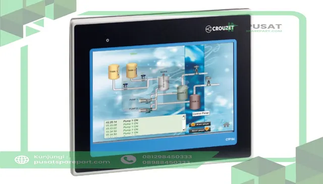 Crouzet 88970554 HMI 4.3" Touchscreen 16.7M Color 480x272 Pixels 24VDC IP65 Performance Series