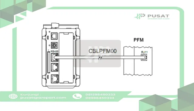 Red Lion Controls CBLPFM00 CABLE, G3/DSP/MC TO PFM