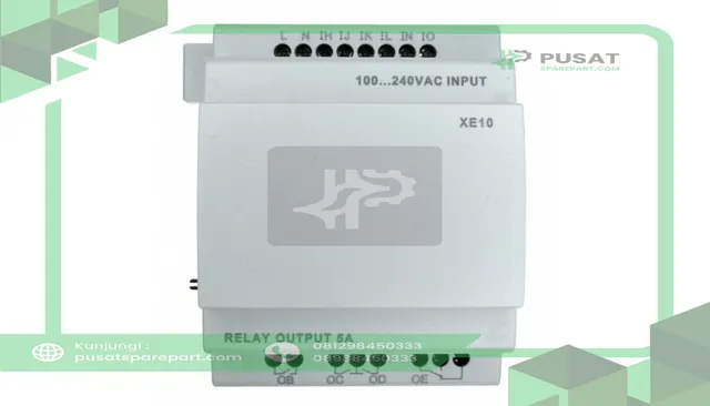 Crouzet 88970323 I/O Extension Module, XE10, 100-240VAC, 6 Input, 4 Relay