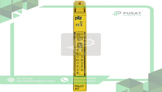 Pilz 315265 Electronic module analogue inputs and outputs, 1 input -10 ... 10 V, railway.