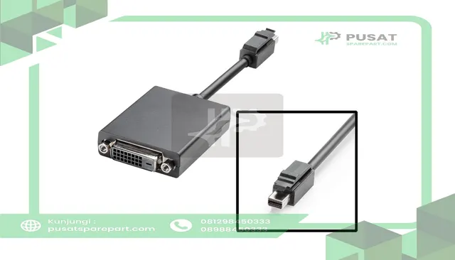 Siemens 6ES76483AK000XA0 miniDisplayPort to DVI-D Adapter ; 6ES76483AK000XA0
