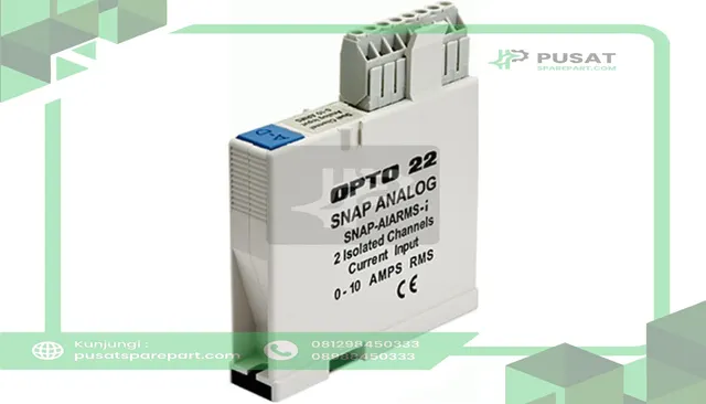 Opto 22 SNAP-AIARMS-I Module,Input,Analog,0 to 10,Sup-V 5VDC,200mA Cur-In,SNAP Series Series,PCB Mnt