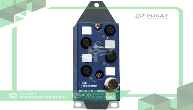 Bihl+Wiedemann BWU3457 AS-i Digital Input Module, IP67, M12, 4I