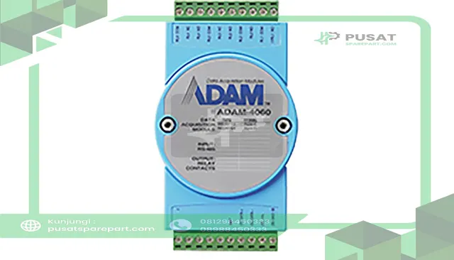 Advantech ADAM-4060-DE Remote I/O, 4-Ch Relay Output, ASCII Modbus, ADAM-4000 Series