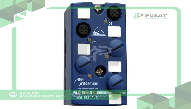 Bihl+Wiedemann BWU3107 AS-i Analog Output Module, IP67, M12, 2AO (0...10V)