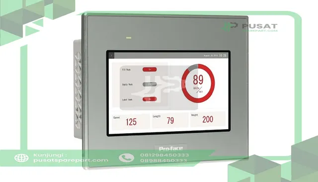 Pro-face by Schneider Electric PFXSTW6200WAD 4Inch Basic Web Terminal, 480 x 272 pixel 16M colors display with analog signal