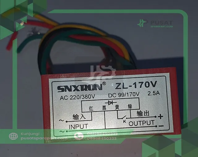 Brake Rectifier SNXRON ZL-170V AC 220V 380V