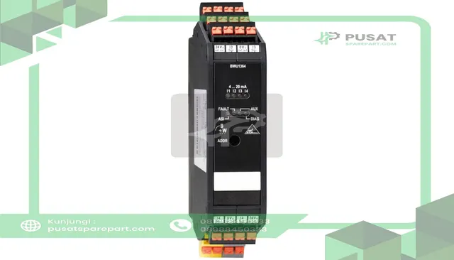 Bihl+Wiedemann BWU1364 AS-i Analog Input Module, IP20, 4AI 4-20mA
