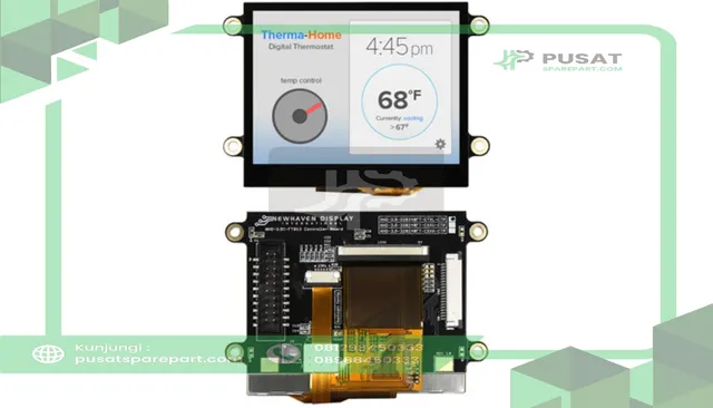 Newhaven Display International NHD-3.5-320240FT-CTXL-CTP HDMI TFT Module, 3.5in, Sunlight Readable, Standard, Touch, EVE2 Series