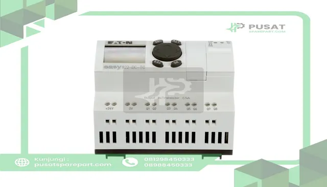 Eaton - Cutler Hammer EASY822-DC-TC Easy 800 Logic Module W/ Display, Easynet, 12Xinput, 1(Analog)T, Easy Series - gambar 2