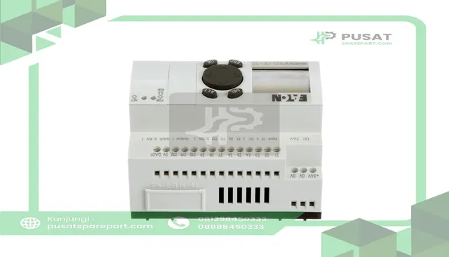 Eaton - Cutler Hammer EASY822-DC-TC Easy 800 Logic Module W/ Display, Easynet, 12Xinput, 1(Analog)T, Easy Series - gambar 4