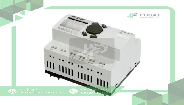 Eaton - Cutler Hammer EASY822-DC-TC Easy 800 Logic Module W/ Display, Easynet, 12Xinput, 1(Analog)T, Easy Series - gambar 3