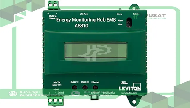 Leviton A8810 ENERGY MONIT HUB EMB MODBUS/TCP/ETHERNET