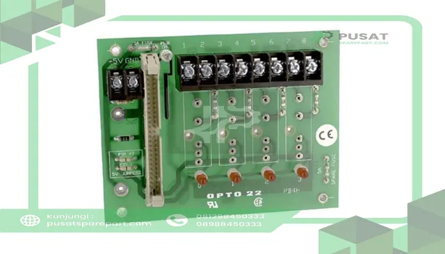 Opto 22 PB4H Mounting Rack, Standard, Digital, With Header Connector, Brain Board Compatible