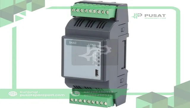 Sifam Tinsley S4AO 2200E0 S4AO I/O Module, Analog, DIN Rail Mt., 4x 0-10V, RS-485, 20-60V DC