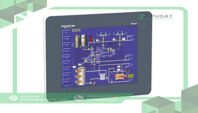 Schneider Electric HMIGTO6315 Harmony GTO Touchscreen HMI 96MB EPROM 12.1" 800x600 Pixels (SVGA) Color TFT LCD