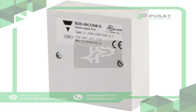 Carlo Gavazzi, Inc. BDD-INCON4-U Smarthouse Alarm Input Module 4 In Rev.2