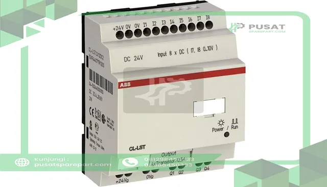 ABB 1SVR440710R0200 Logic Relay, No Display, 8IN/4 Relay Out, Timer, Stand Alone, 12V DC