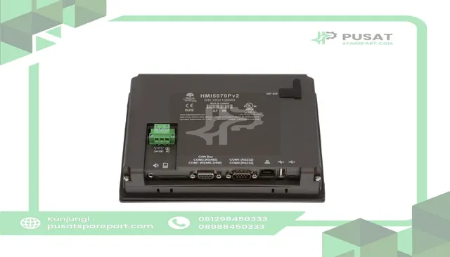 Maple Systems HMI5070PV2 HMI 7" Touchscreen 16.7M Color 800x480 Pixels 24VDC IP66 Advanced HMI Series - gambar 4