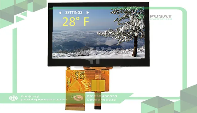 Newhaven Display International NHD-4.3-480272EF-ASXV#-CTP Premium TFT Capacitive Touch Panel 480 x 272 Pixels