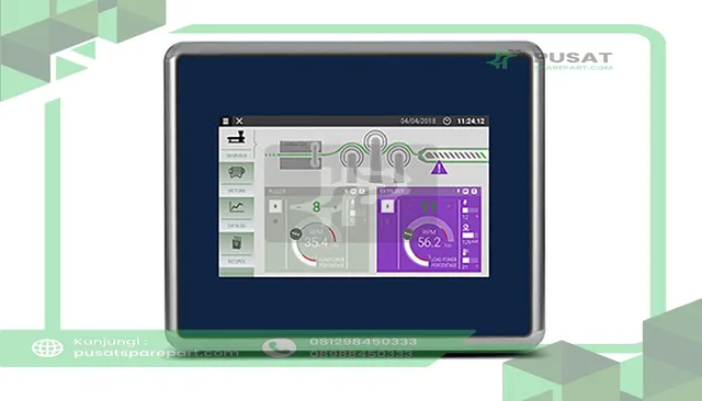 EXOR ETOP507MFB-B HMI Touchscreen JMobilePCT Touchscreen7" TFT 16:9 800x480 Blue