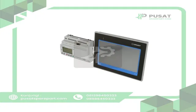 Crouzet 88970568 MilleniumEVO KIT, XDP24-E, CTP104-E 7" Touch Panel, ,Ethernet, cable, USB Key - gambar 5